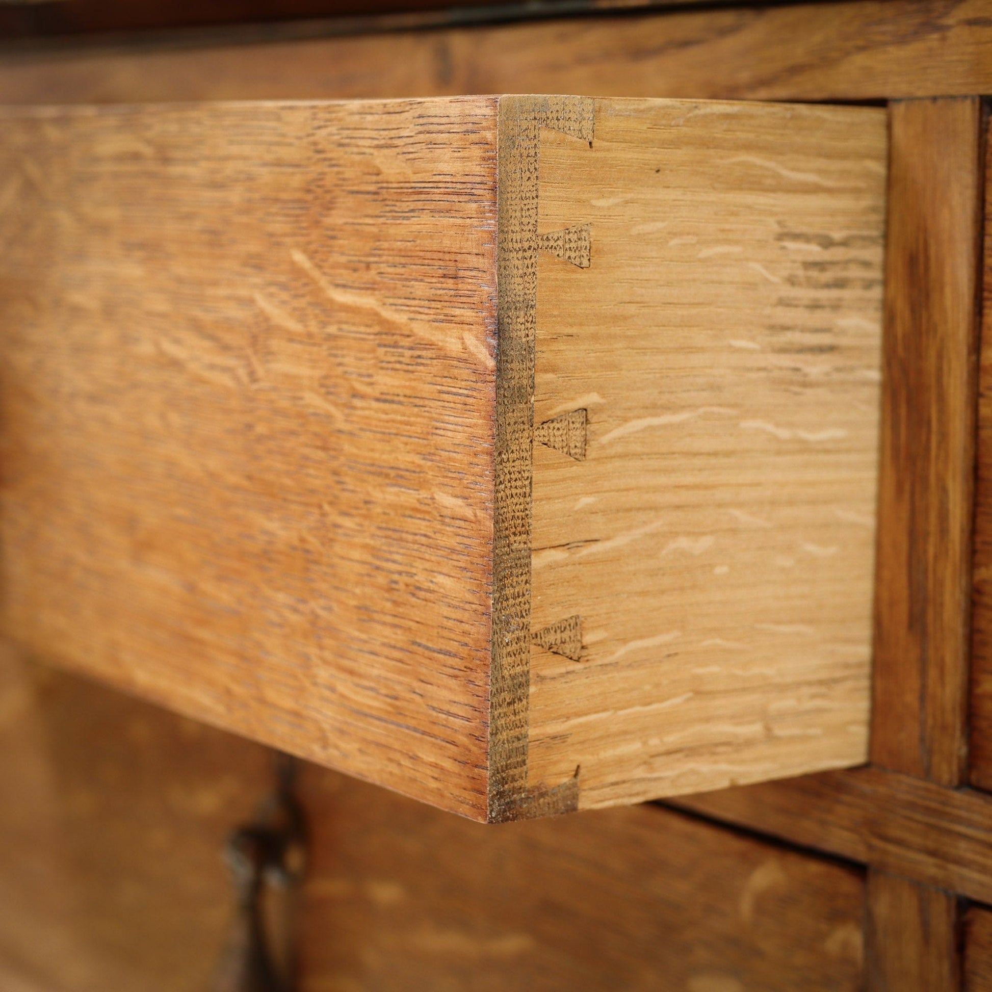 Liberty & Co Large Arts & Crafts English Oak Bureau c. 1920