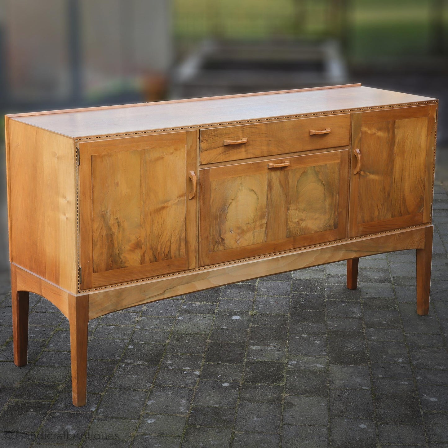 Oliver Morel [Ex-Edward Barnsley] Arts & Crafts Cotswold School Walnut Sideboard