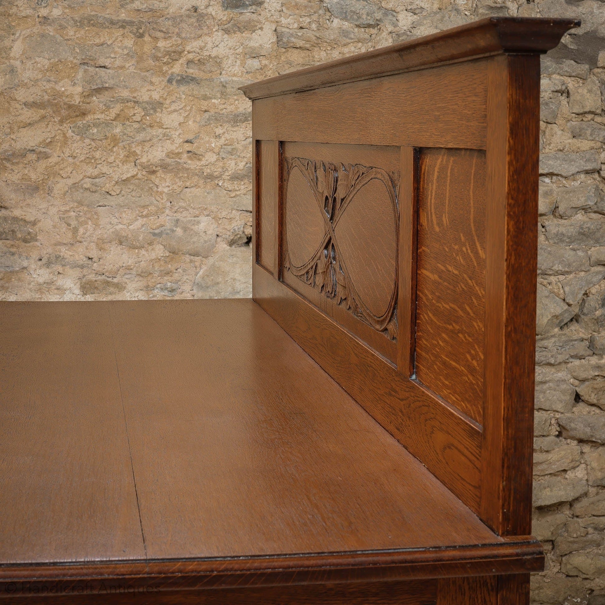  Arts & Crafts Lakes School English Oak Sideboard C. 1930