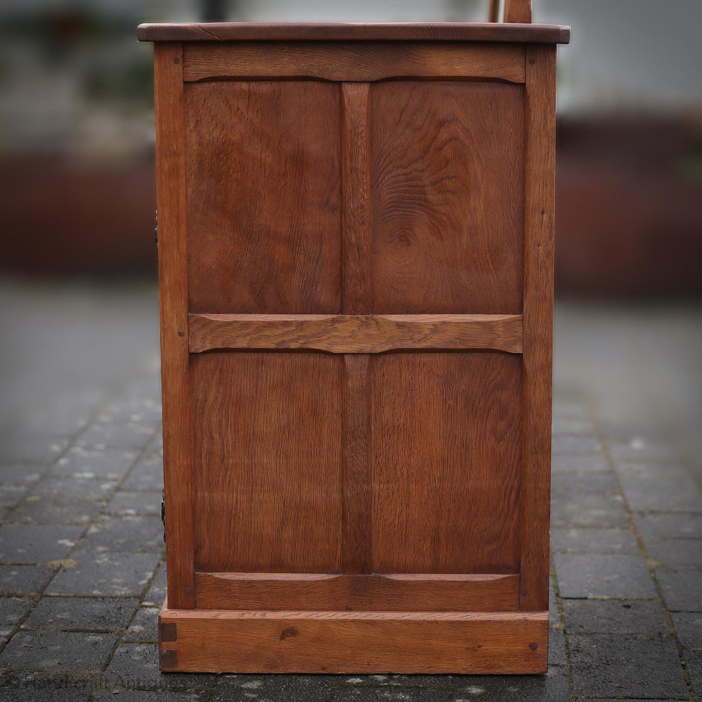 Robert Kingpost Ingham Arts & Crafts Yorkshire School English Oak Dressing Table