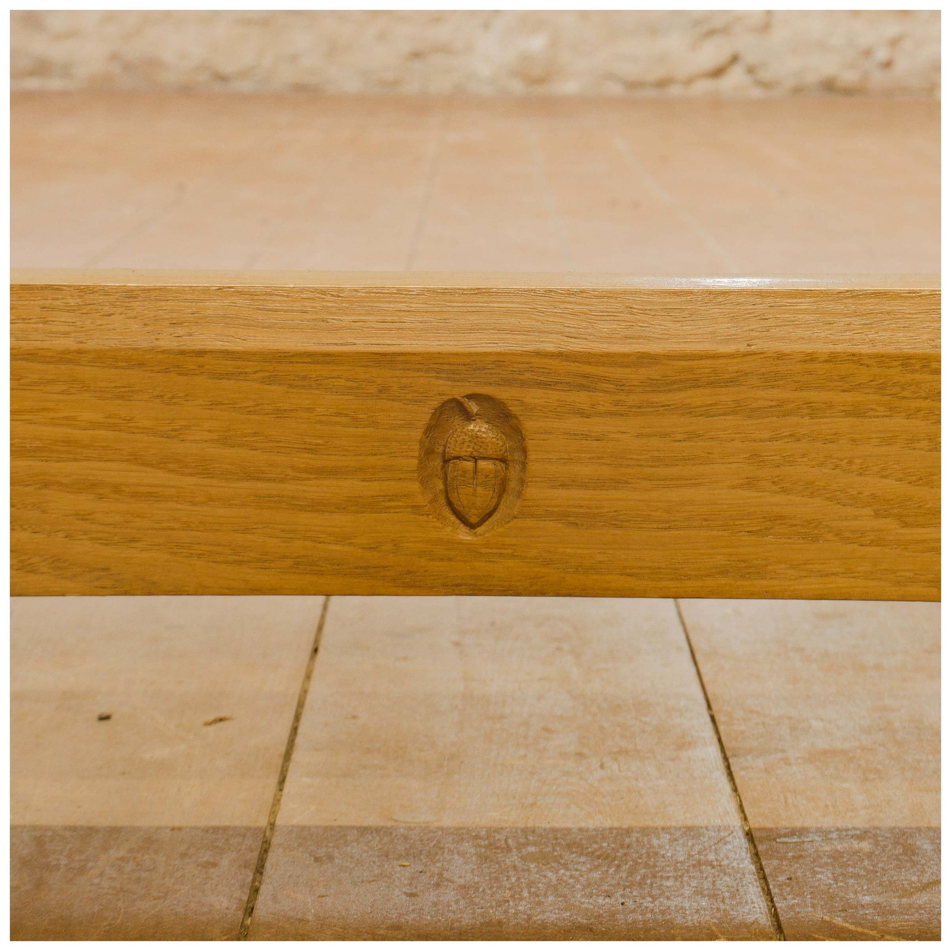 Edward Barnsley Design Arts & Crafts Cotswold School Oak Dining Table by Acornman