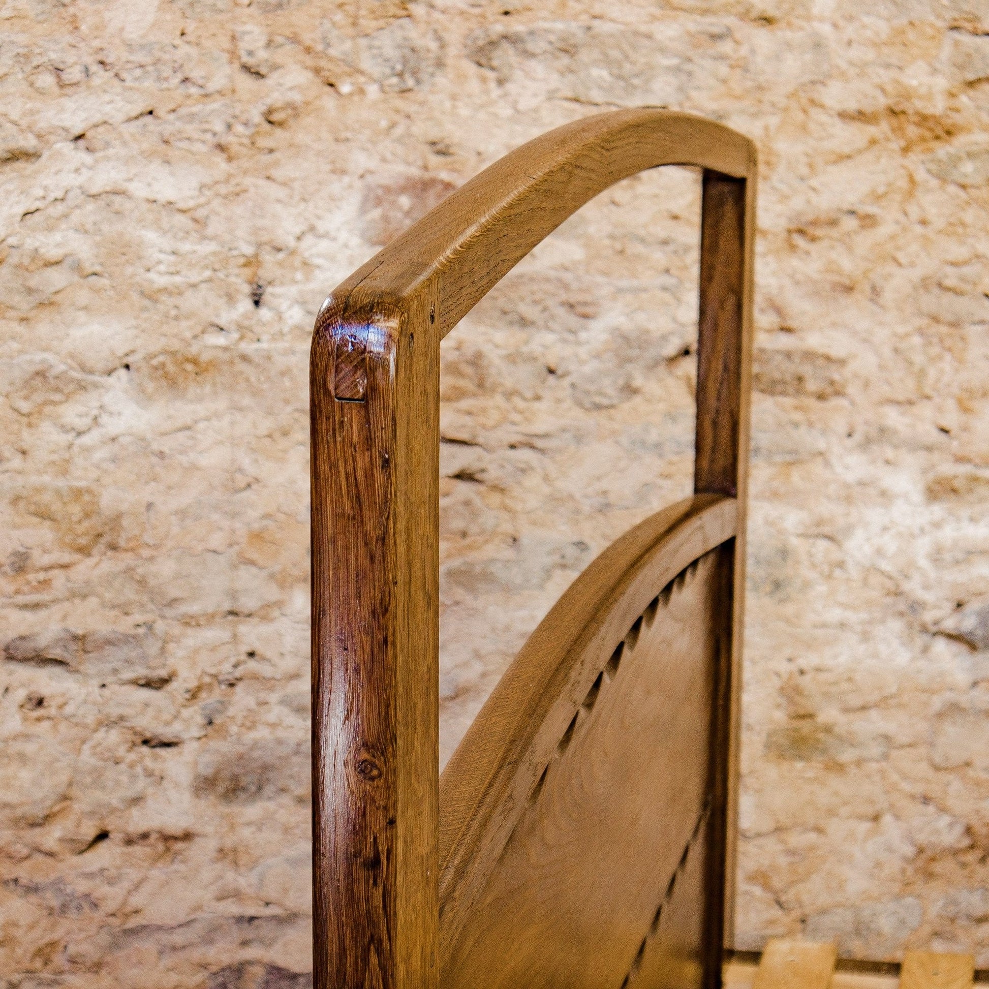 Ernest Gimson Arts & Crafts Cotswold School English Oak Double Bedstead c. 1900