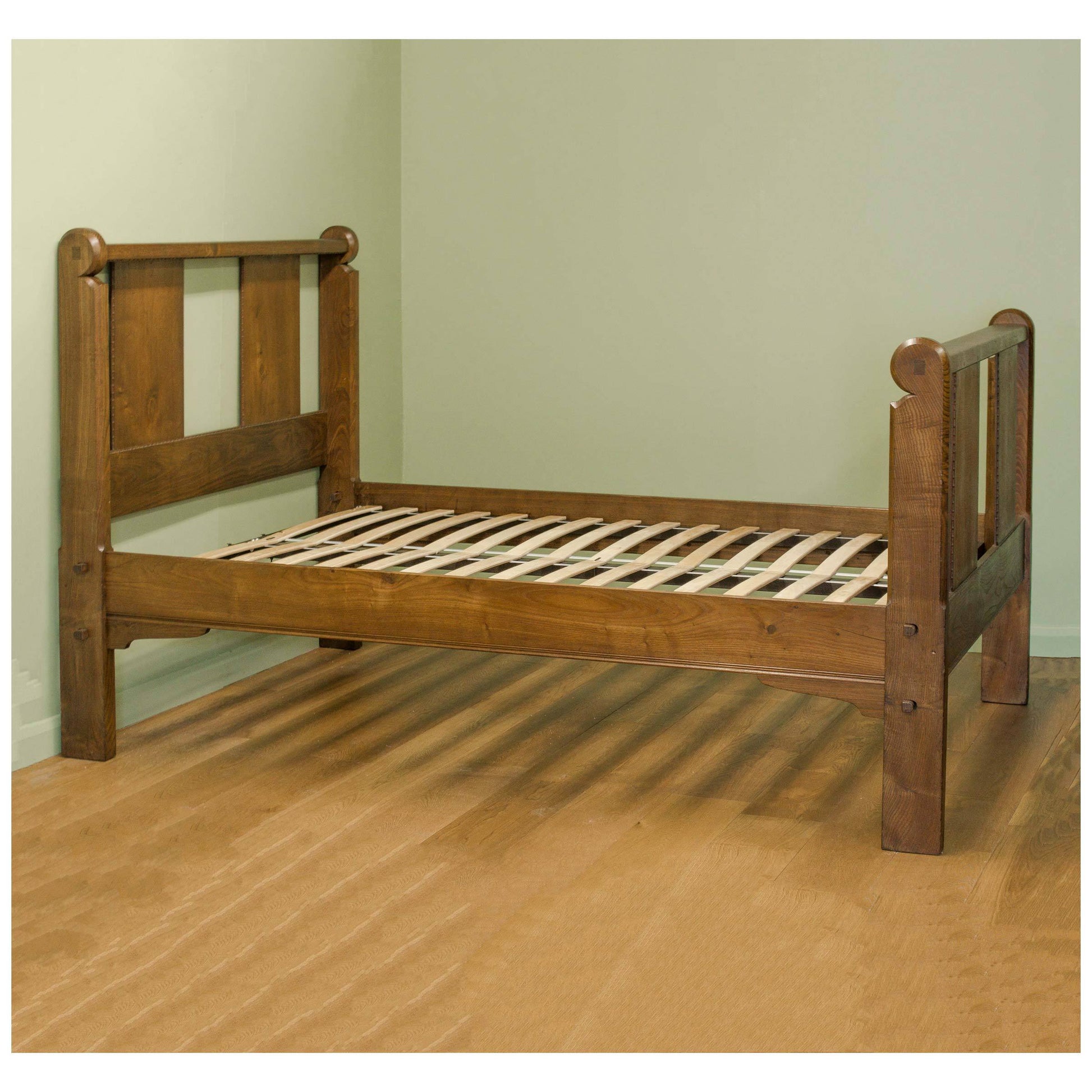 Ernest William Gimson Arts & Crafts Walnut Double Bed c. 1910