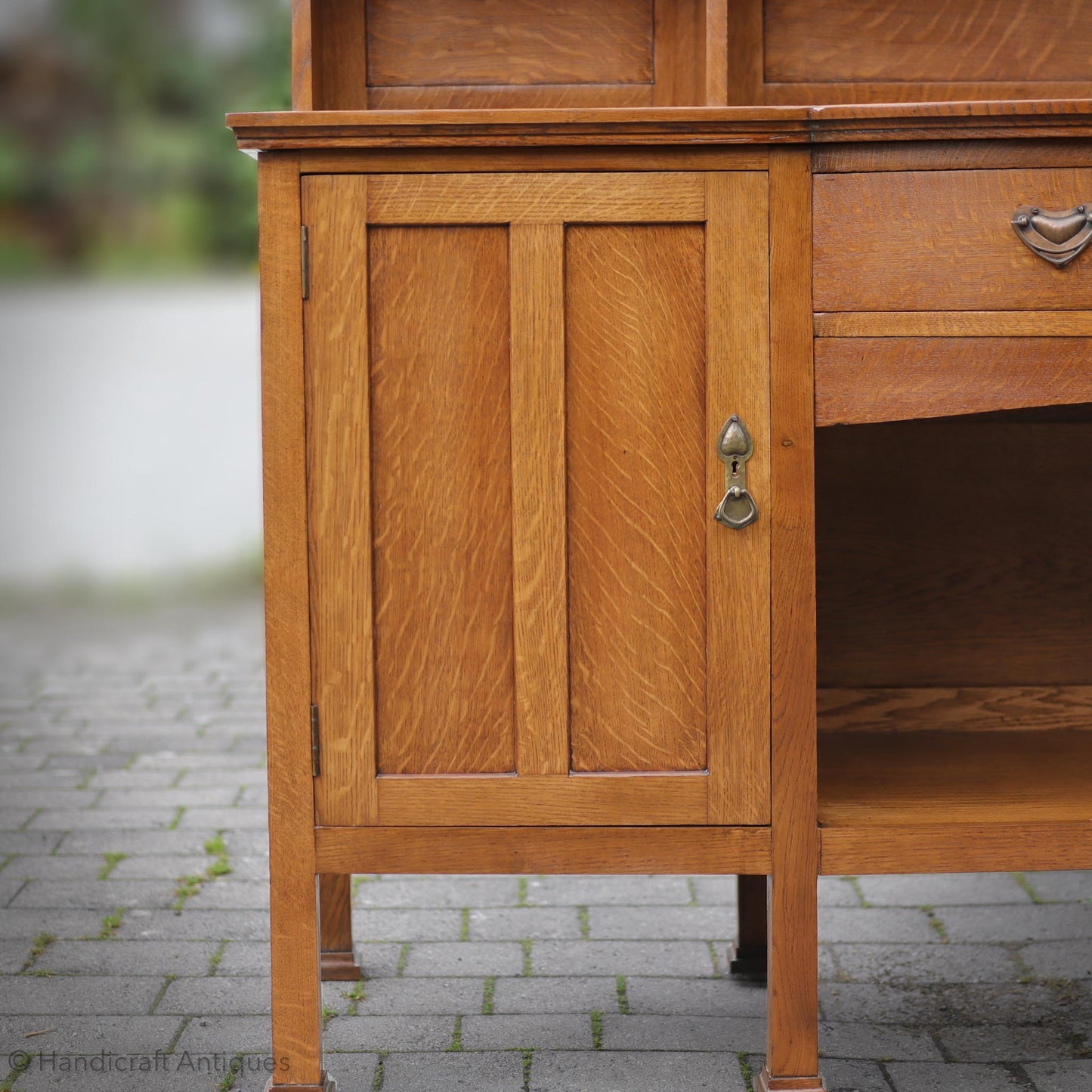 Liberty & Co ‘Milvrton’ Arts & Crafts Cotswold School English Oak Dresser