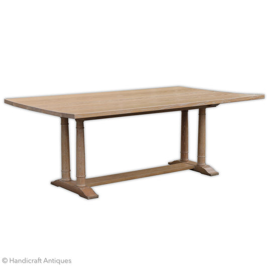 Heal and Co [Ambrose Heal] Tilden Arts & Crafts Cotswold School Oak Dining Table