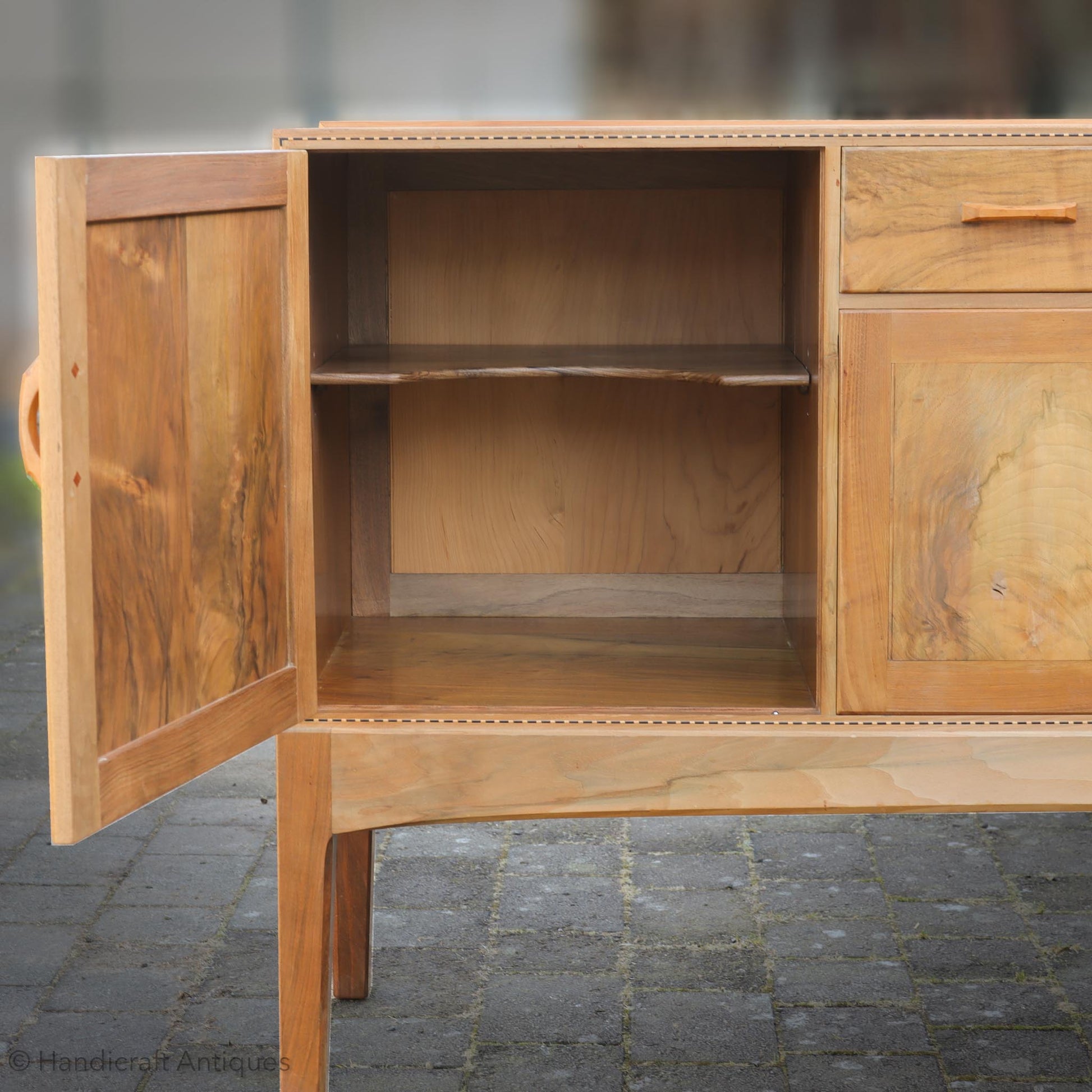 Oliver Morel [Ex-Edward Barnsley] Arts & Crafts Cotswold School Walnut Sideboard