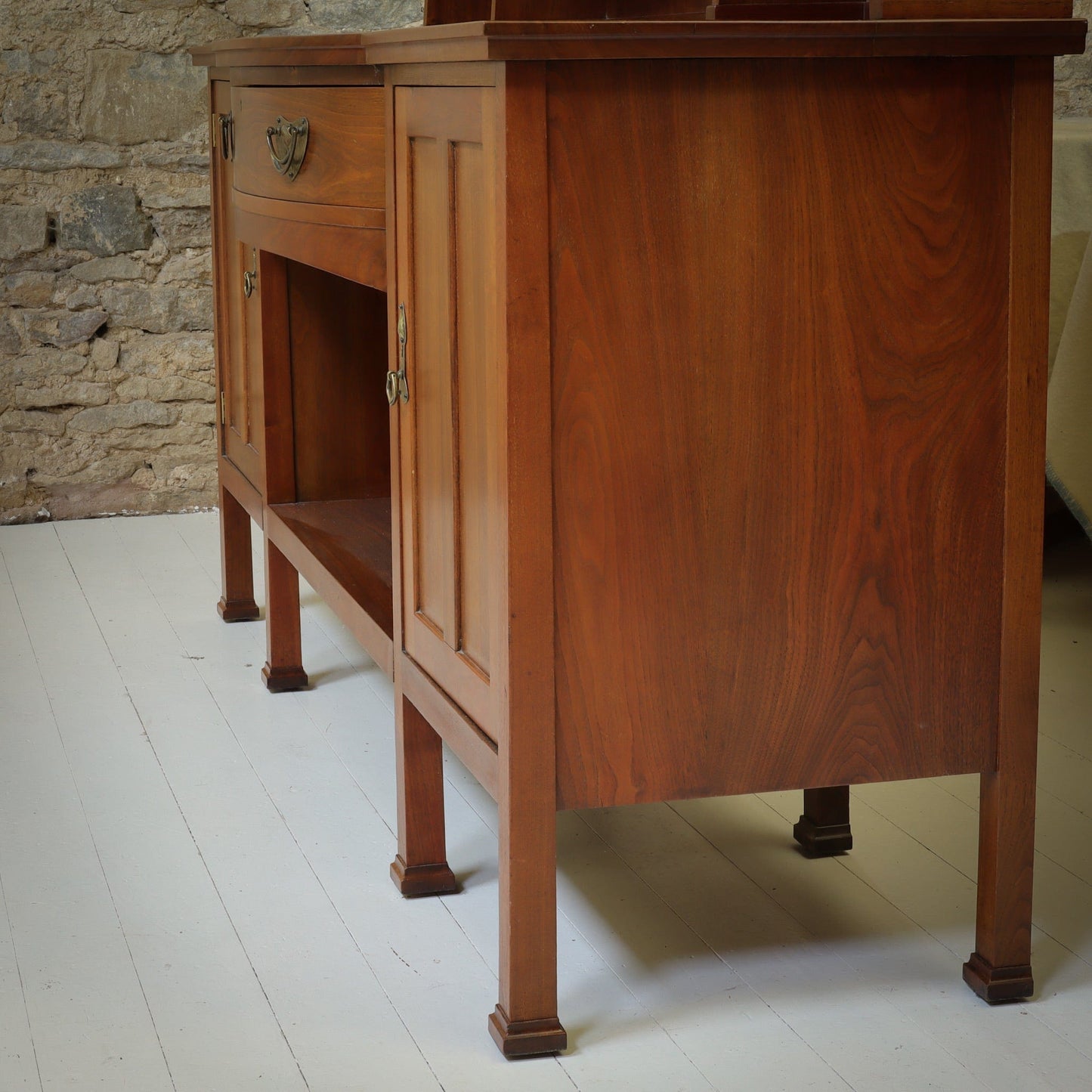 Liberty & Co Arts & Crafts Cotswold School Milverton Walnut Dresser C. 1920