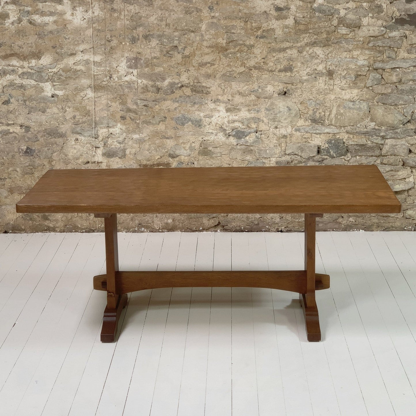 Foxman Azed Oak Refectory Dining Table 