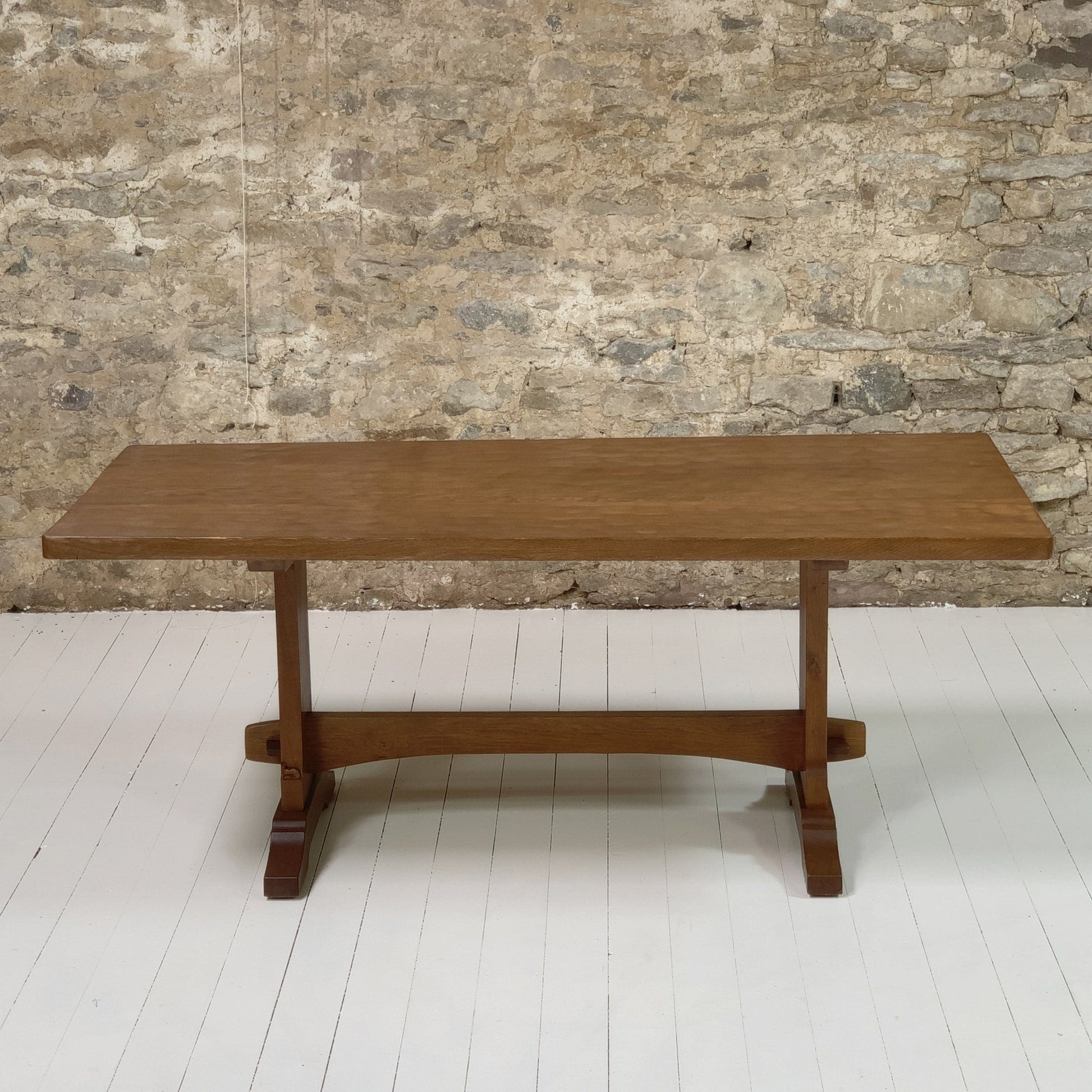 Foxman Azed Oak Refectory Dining Table 