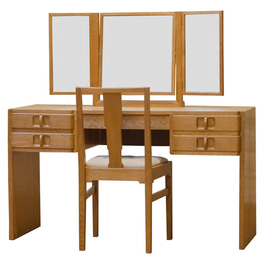 Gordon Russell Arts & Crafts Cotswold School 'Ilmington' Oak Dressing Table