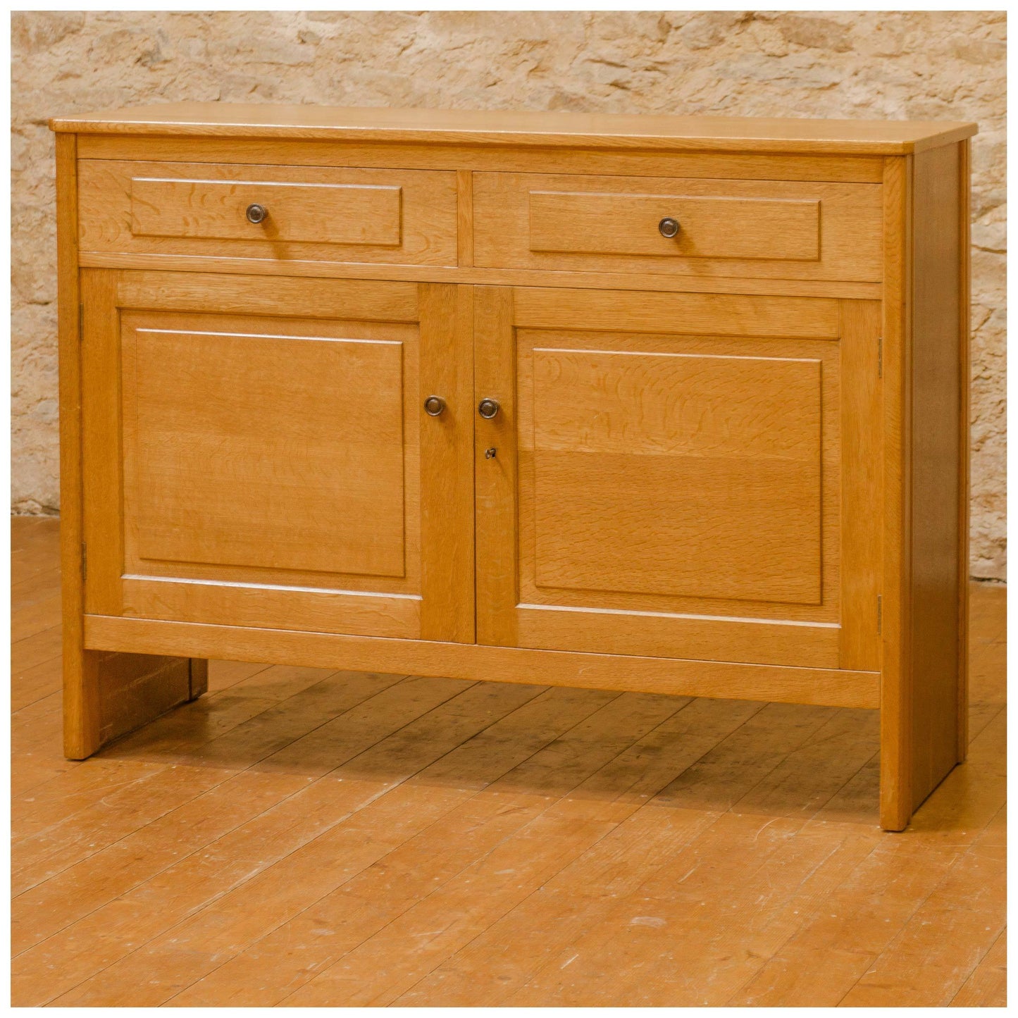 Gordon Russell Arts & Crafts Cotswold School Oak Sideboard c. 1935