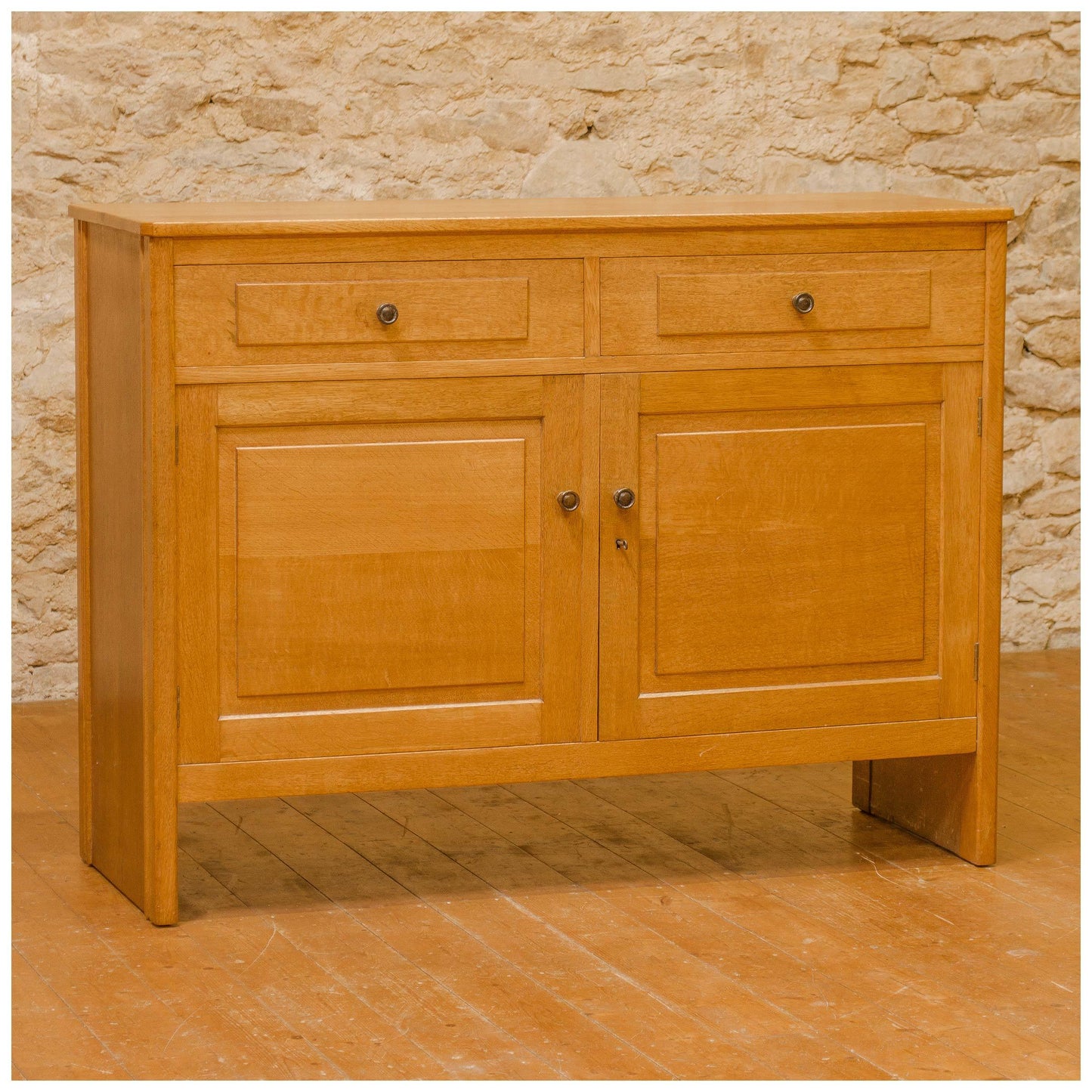 Gordon Russell Arts & Crafts Cotswold School Oak Sideboard c. 1935