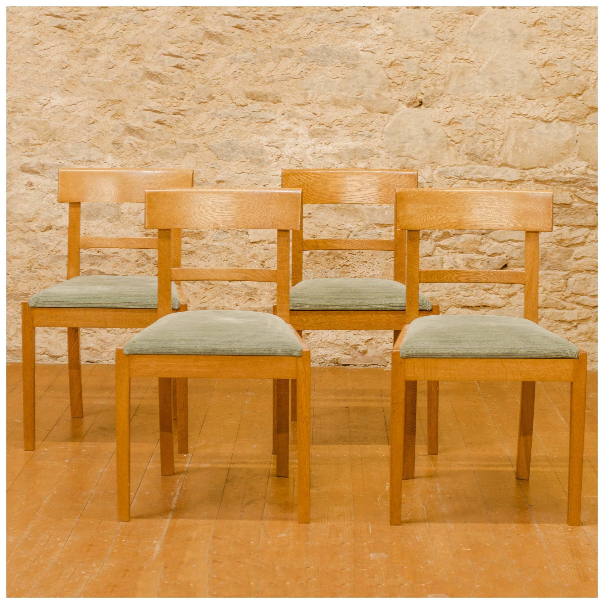 Gordon Russell Arts & Crafts Cotswold School Oak 'Weston' Table & 6 Chairs c.1935