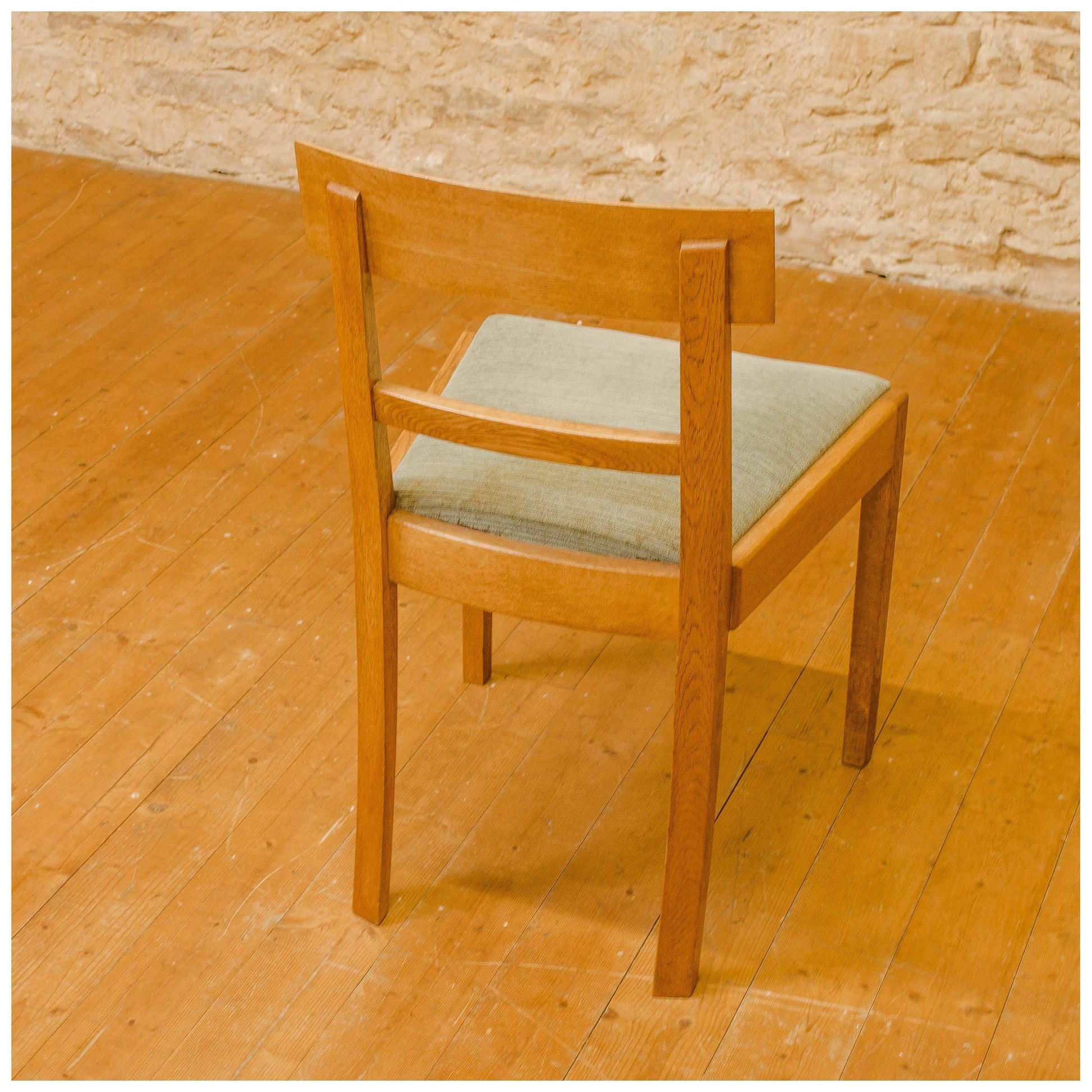 Gordon Russell Arts & Crafts Cotswold School Oak 'Weston' Table & 6 Chairs c.1935