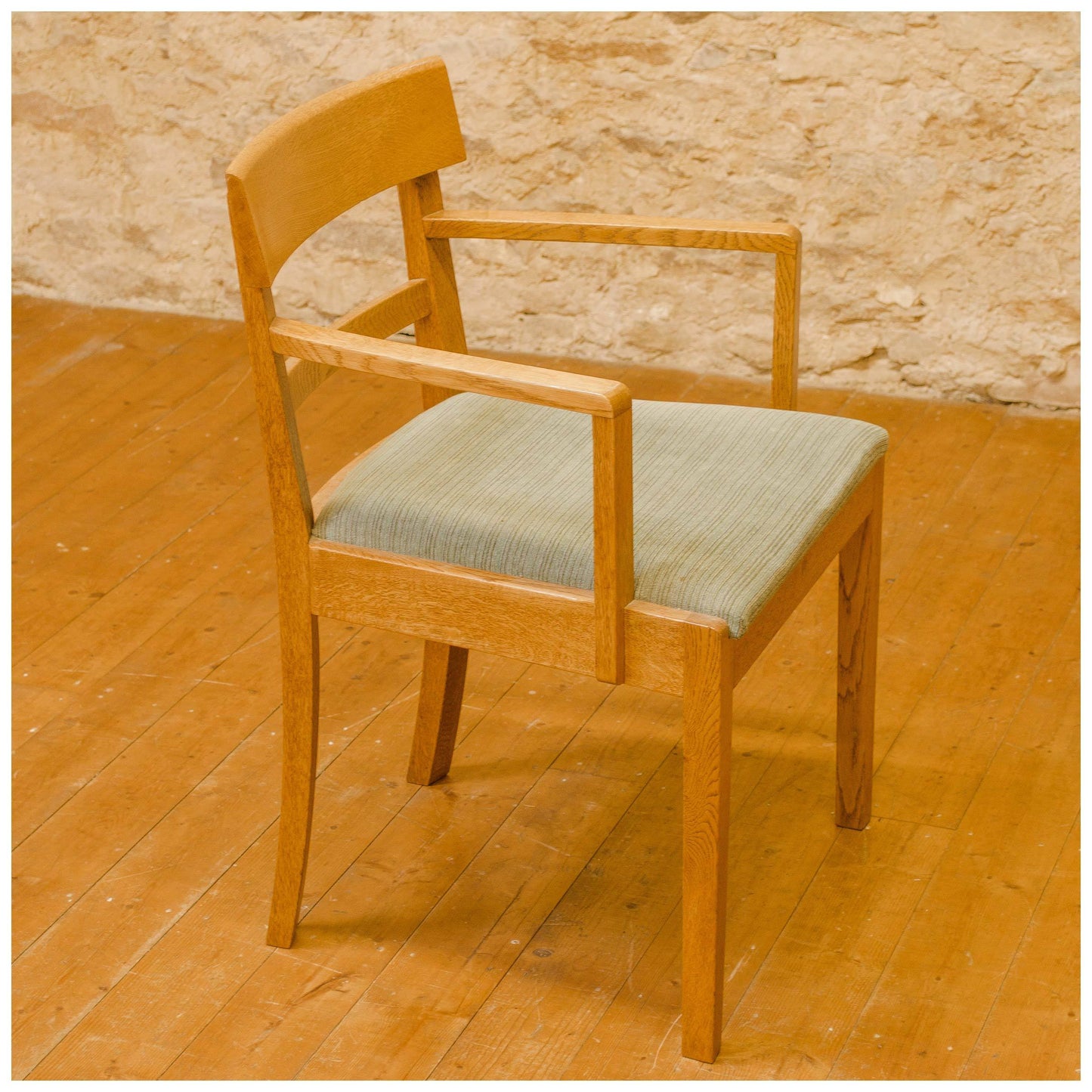 Gordon Russell Arts & Crafts Cotswold School Oak 'Weston' Table & 6 Chairs c.1935