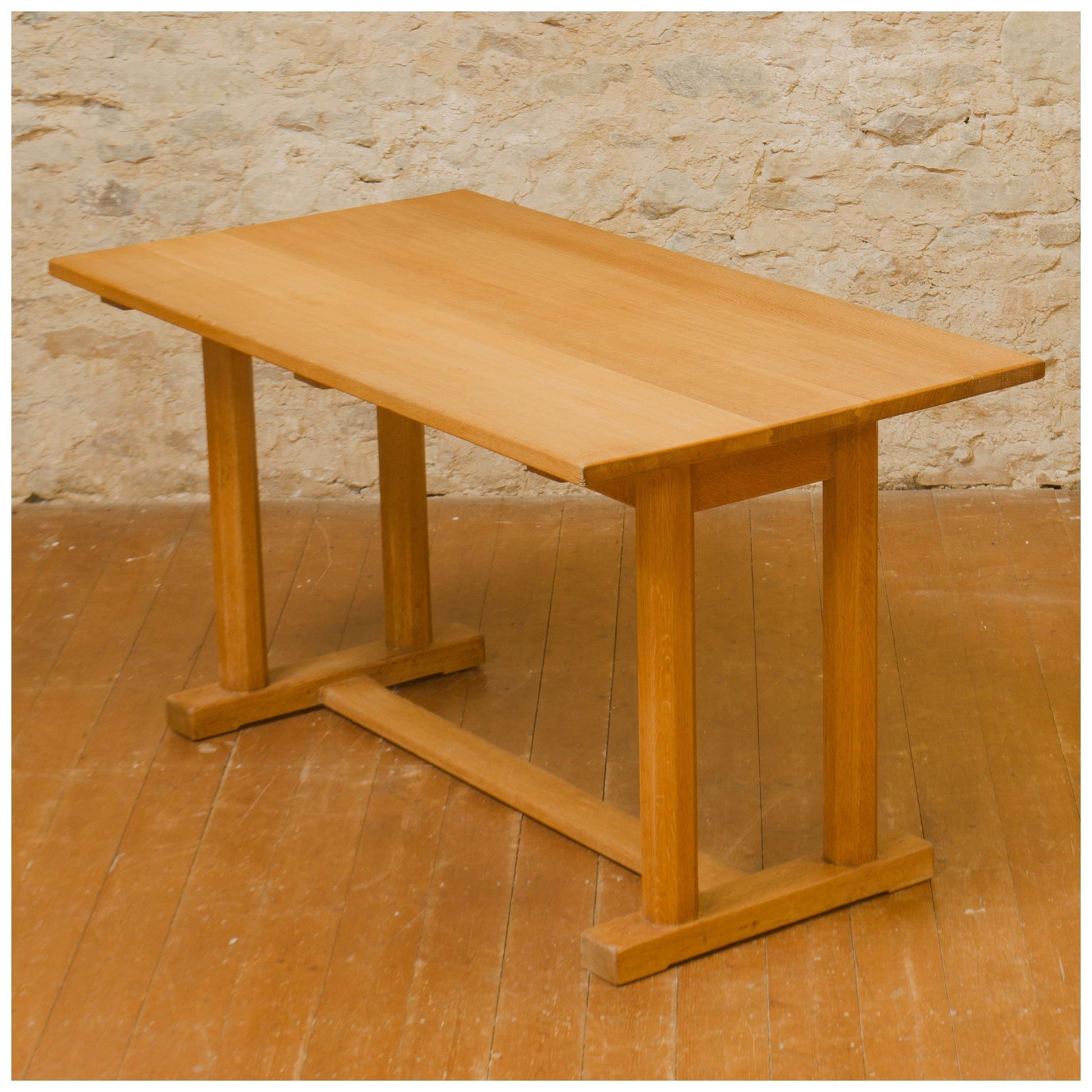 Gordon Russell Arts & Crafts Cotswold School English Oak Dining Table c. 1930