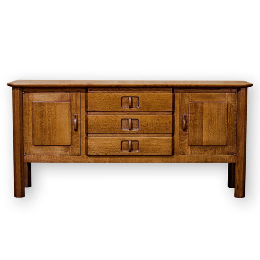 Gordon Russell Arts & Crafts Cotswold School English Oak Enstone Sideboard 1935