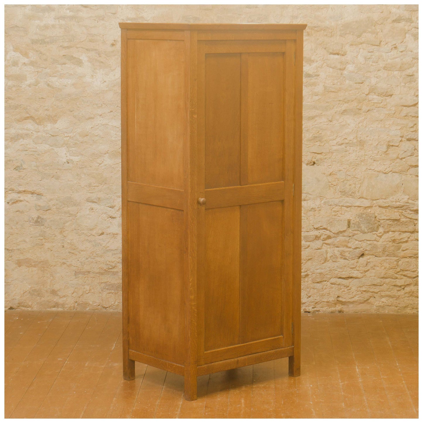 Gordon Russell Arts & Crafts Cotswold School English Oak Wardrobe 1928