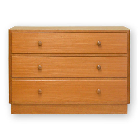 Gordon Russell Cotswold School Arts Crafts Walnut Chest of Drawers