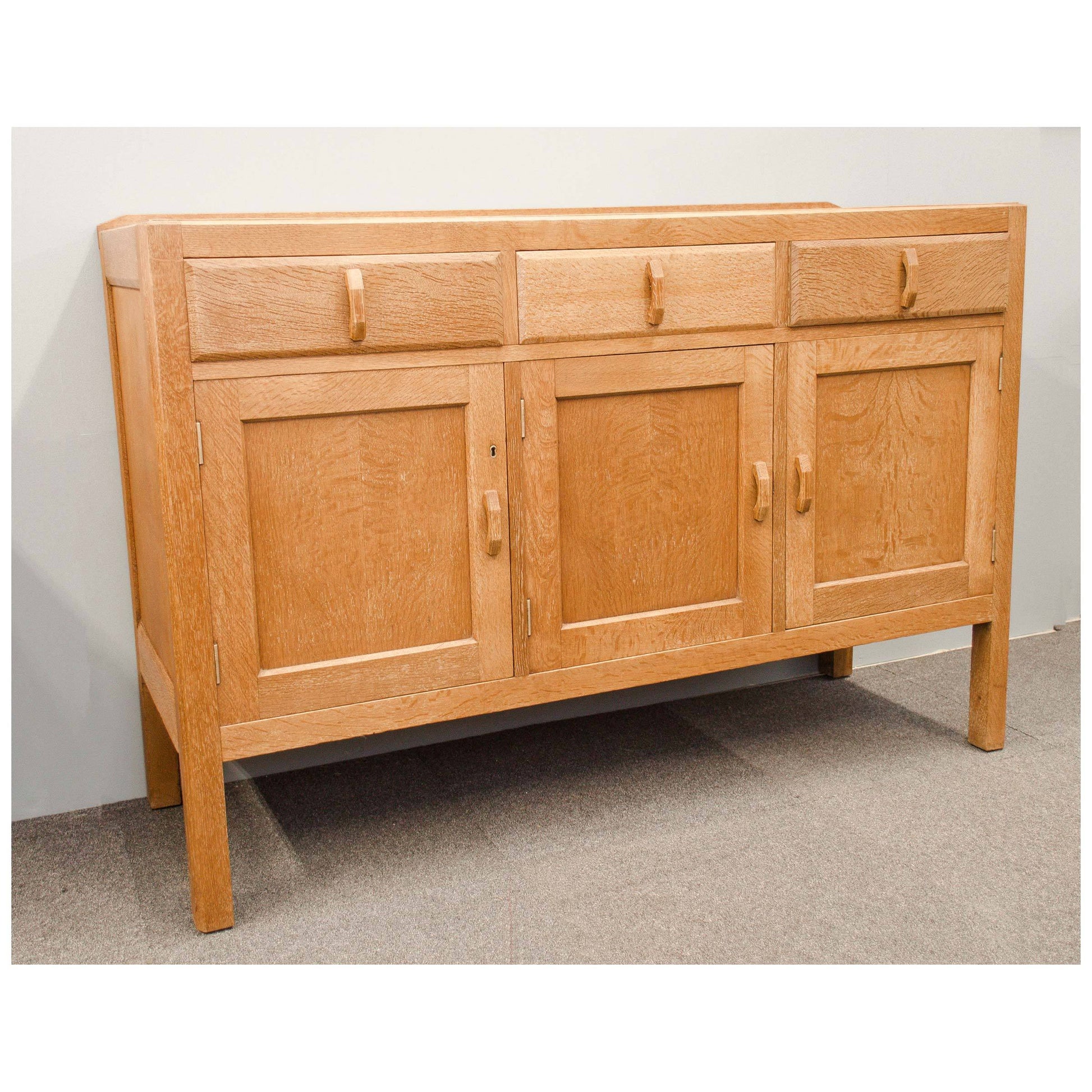 Heal and Co. (Ambrose Heal) Cotswold School Arts Crafts Oak Sideboard c. 1920