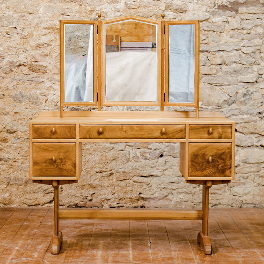 Hugh Birkett (Ex-Oliver Morel) Arts & Crafts Cotswold School Dressing Table 1955