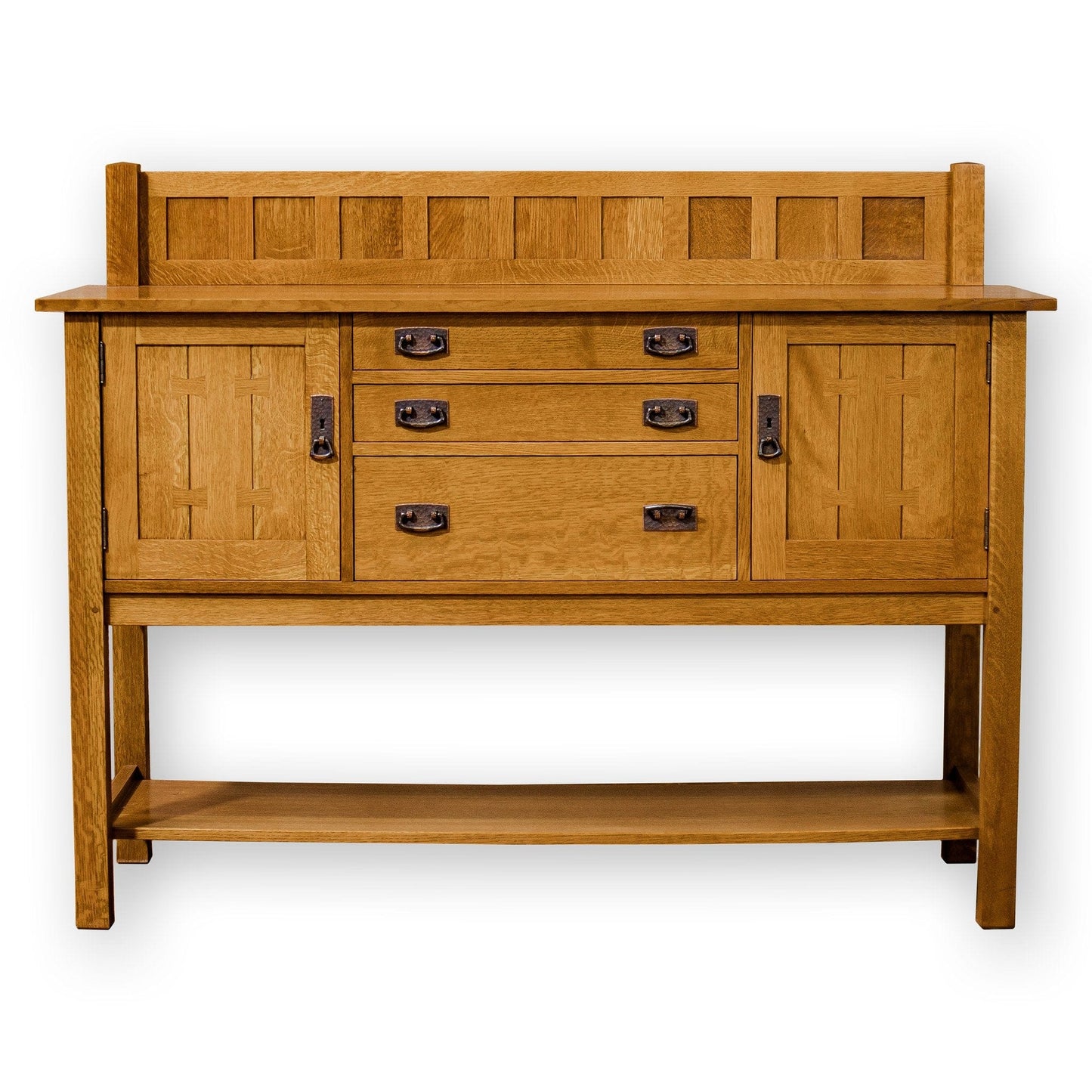 L. & J. G Stickley Arts & Crafts Mission School Quarter-sawn Oak Sideboard 2005