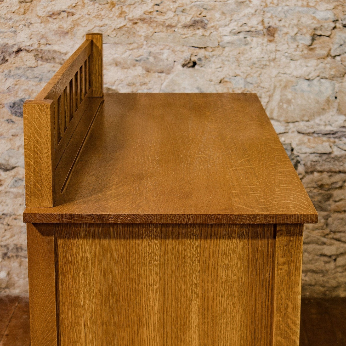 L. & J. G Stickley Arts & Crafts Mission School Quarter-sawn Oak Sideboard 2005