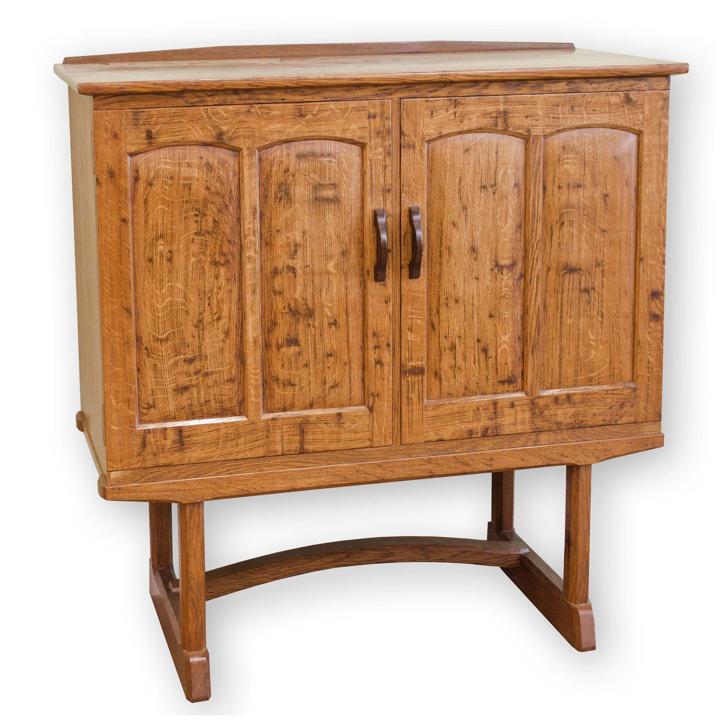 Oliver Morel Arts and Crafts Cotswold School Pollard Oak Sideboard 1983