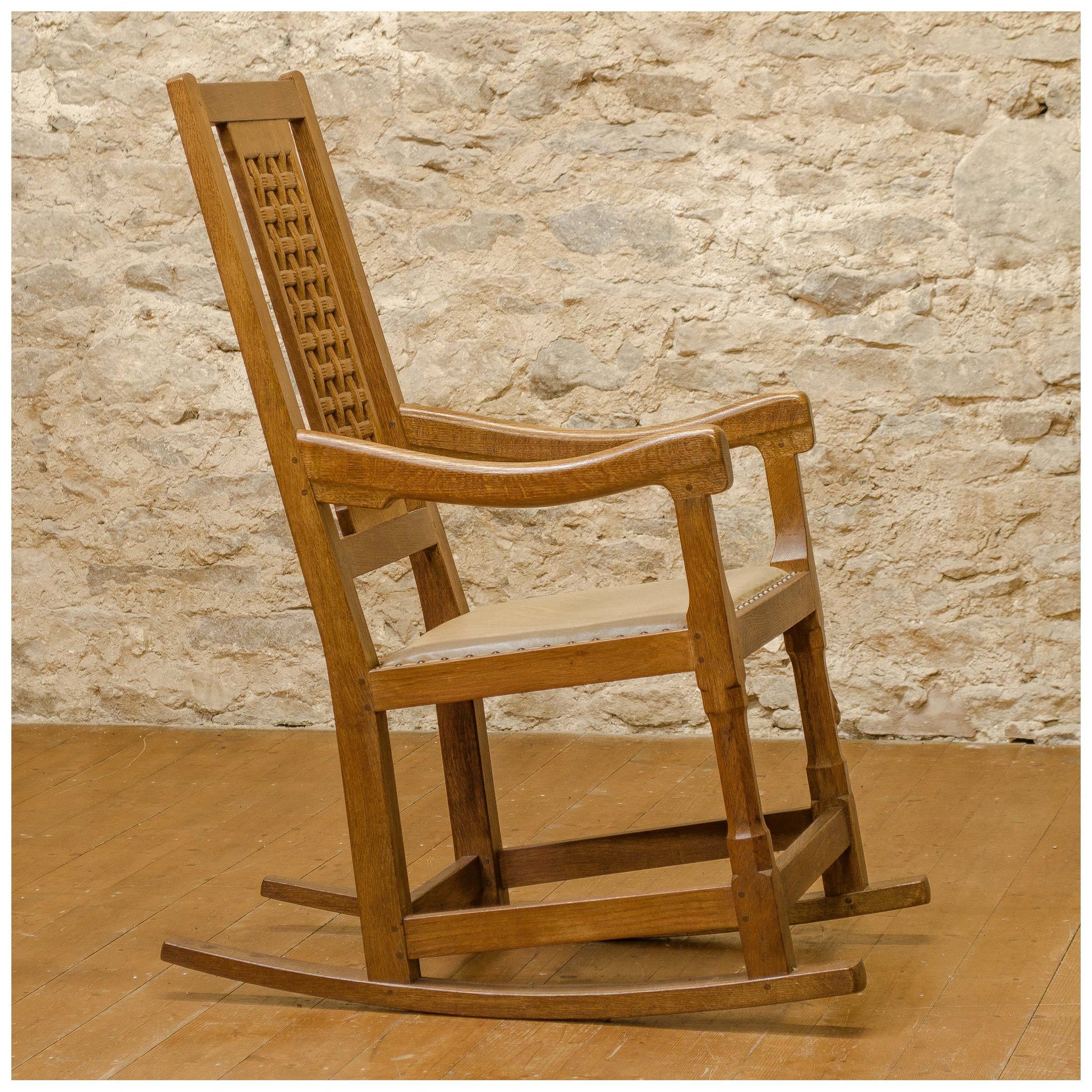 Peter Rabbitman Heap (Ex-Mouseman) Arts & Crafts Yorkshire School Oak ...