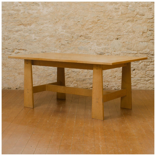 Rowena Lee Arts & Crafts Lakes School English Oak Oak Table 2005