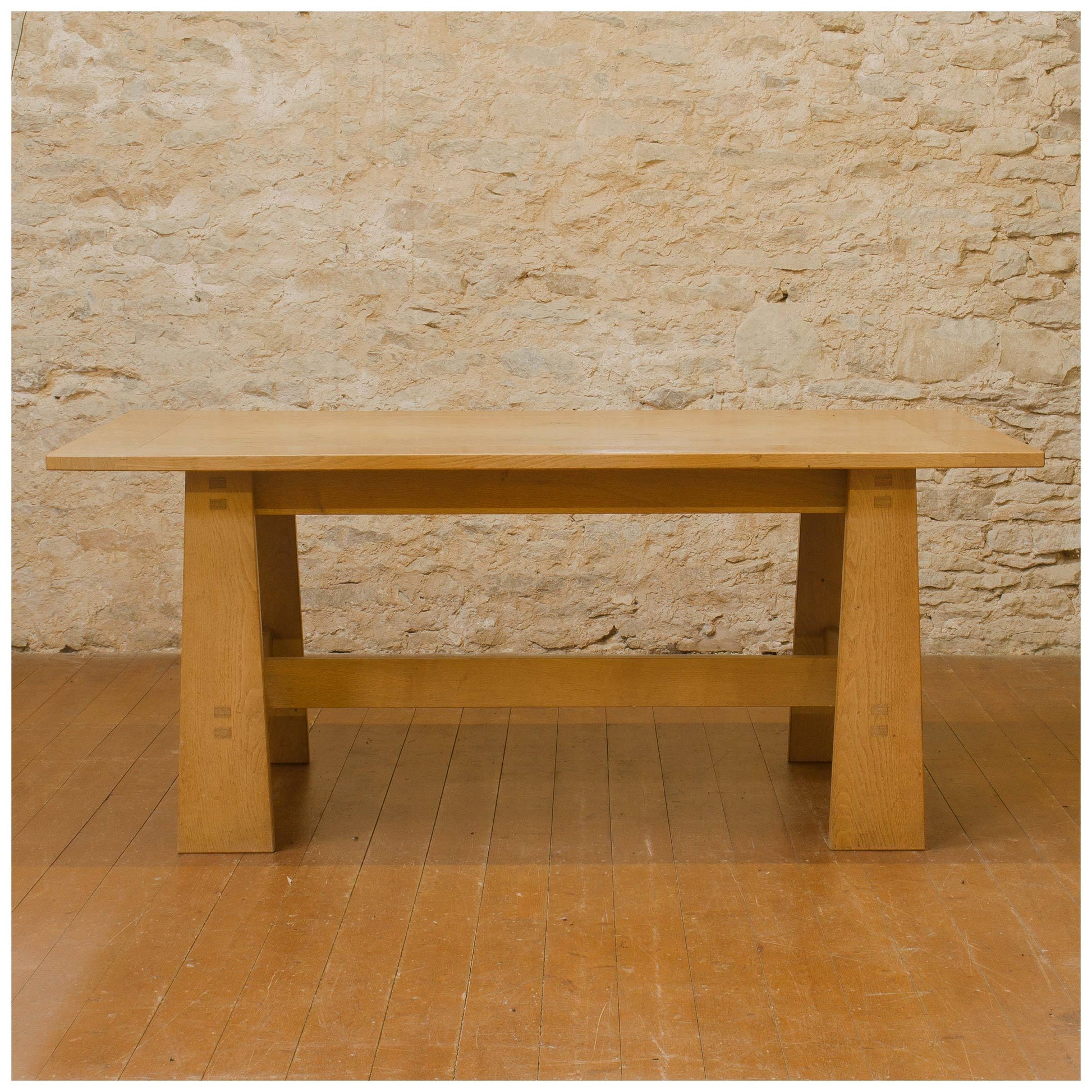 Rowena Lee Arts & Crafts Lakes School English Oak Oak Table 2005