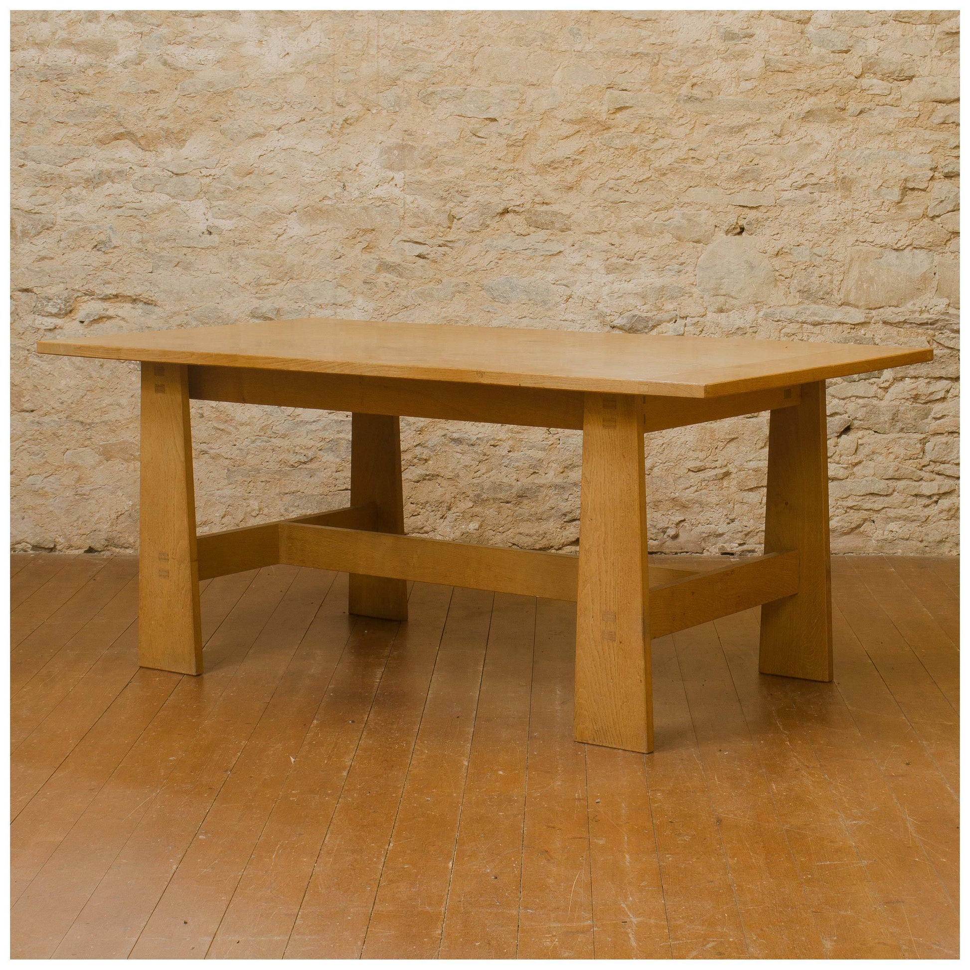 Rowena Lee Arts & Crafts Lakes School English Oak Oak Table 2005