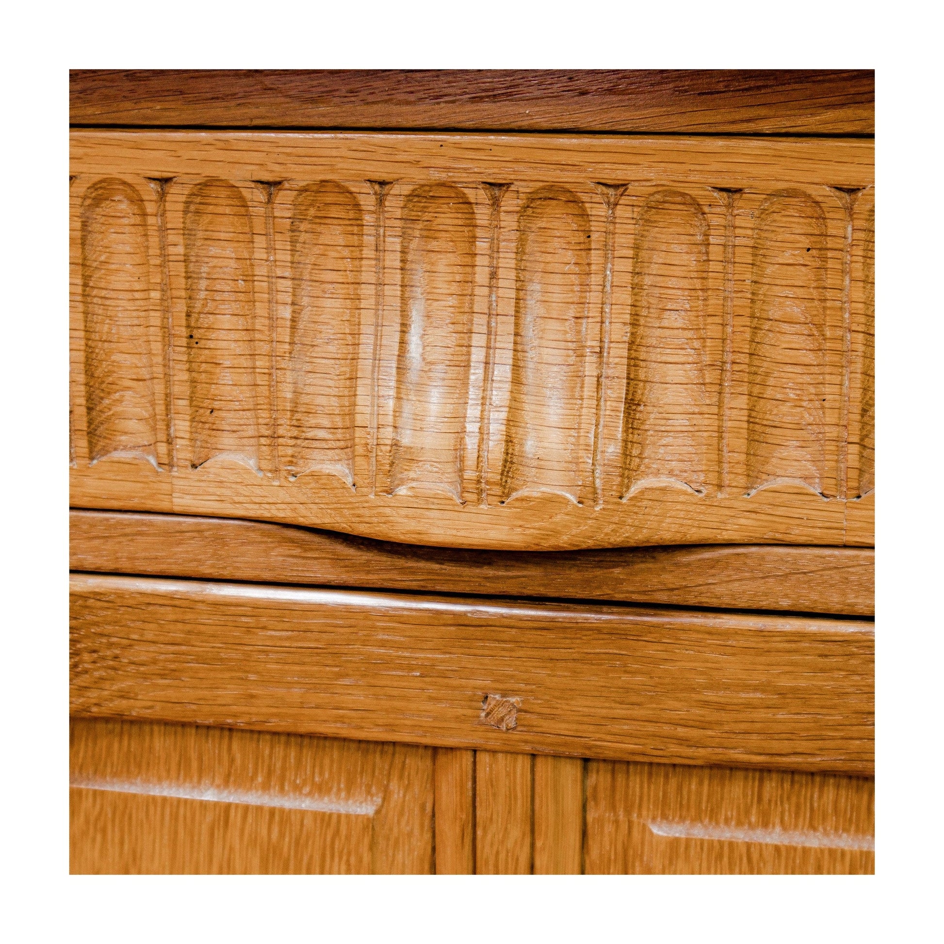 Rupert Griffiths Arts & Crafts English Oak long Sideboard