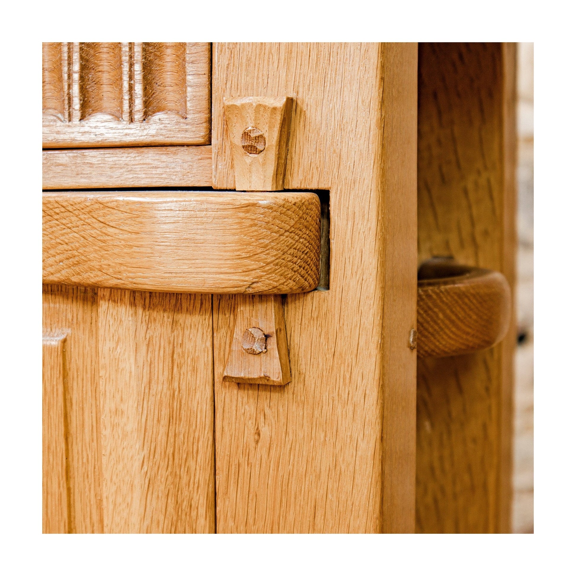 Rupert Griffiths Arts & Crafts English Oak long Sideboard