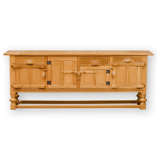 Rupert Griffiths Arts & Crafts English Oak long Sideboard