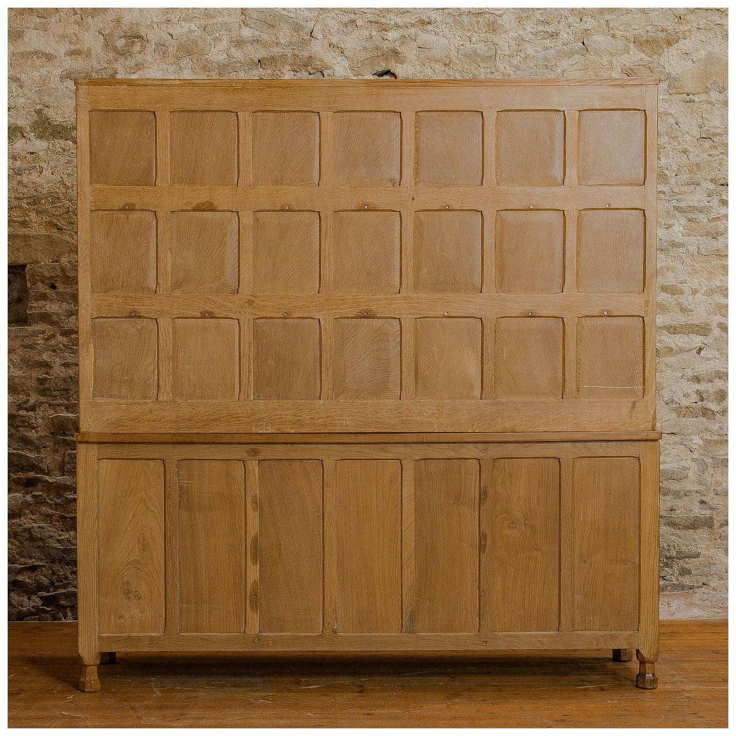 Sid Pollard [Ex-Mouseman] Arts & Crafts Yorkshire School English Oak Dresser