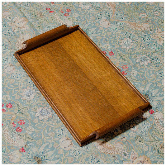 Tom Philipson (Arthur W. Simpson) Arts & Crafts Lakes School English Oak Tray